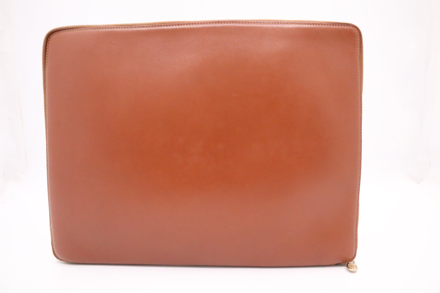 Celine Document Case in Brown Leather