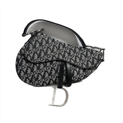 Dior Saddle Vintage Black Oblique
