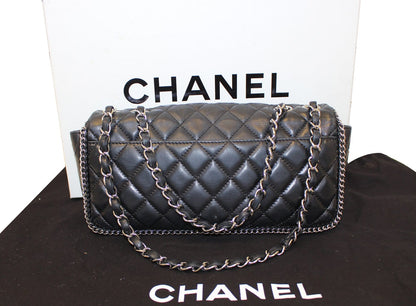 CHANEL Classic Flap Chain Trim Shoulder Bag