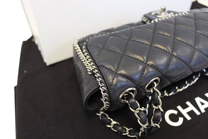 CHANEL Classic Flap Chain Trim Shoulder Bag