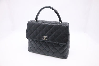 Chanel Kelly in Black Caviar Leather
