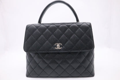 Chanel Kelly in Black Caviar Leather