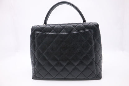 Chanel Kelly in Black Caviar Leather
