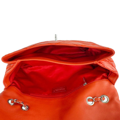 CHANEL Ultimate Stitch Flap Large Quilted Leather Crossbody Bag Red