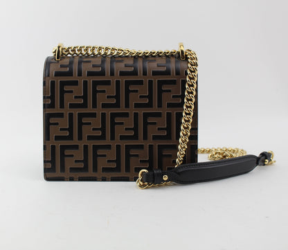 FENDI KAN I SMALL BROWN BAG