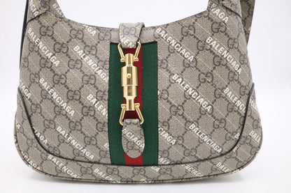 Gucci x Balenciaga Jackie in GG Supreme Canvas