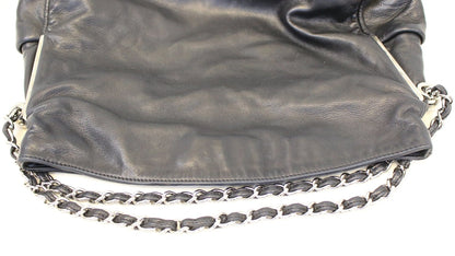 CHANEL Large Ultimate Soft Hobo Black Leather Bag