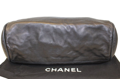 CHANEL Large Ultimate Soft Hobo Black Leather Bag