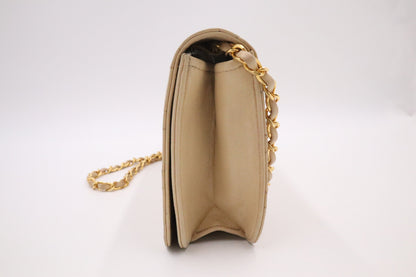 Chanel Full Flap in Beige Leather