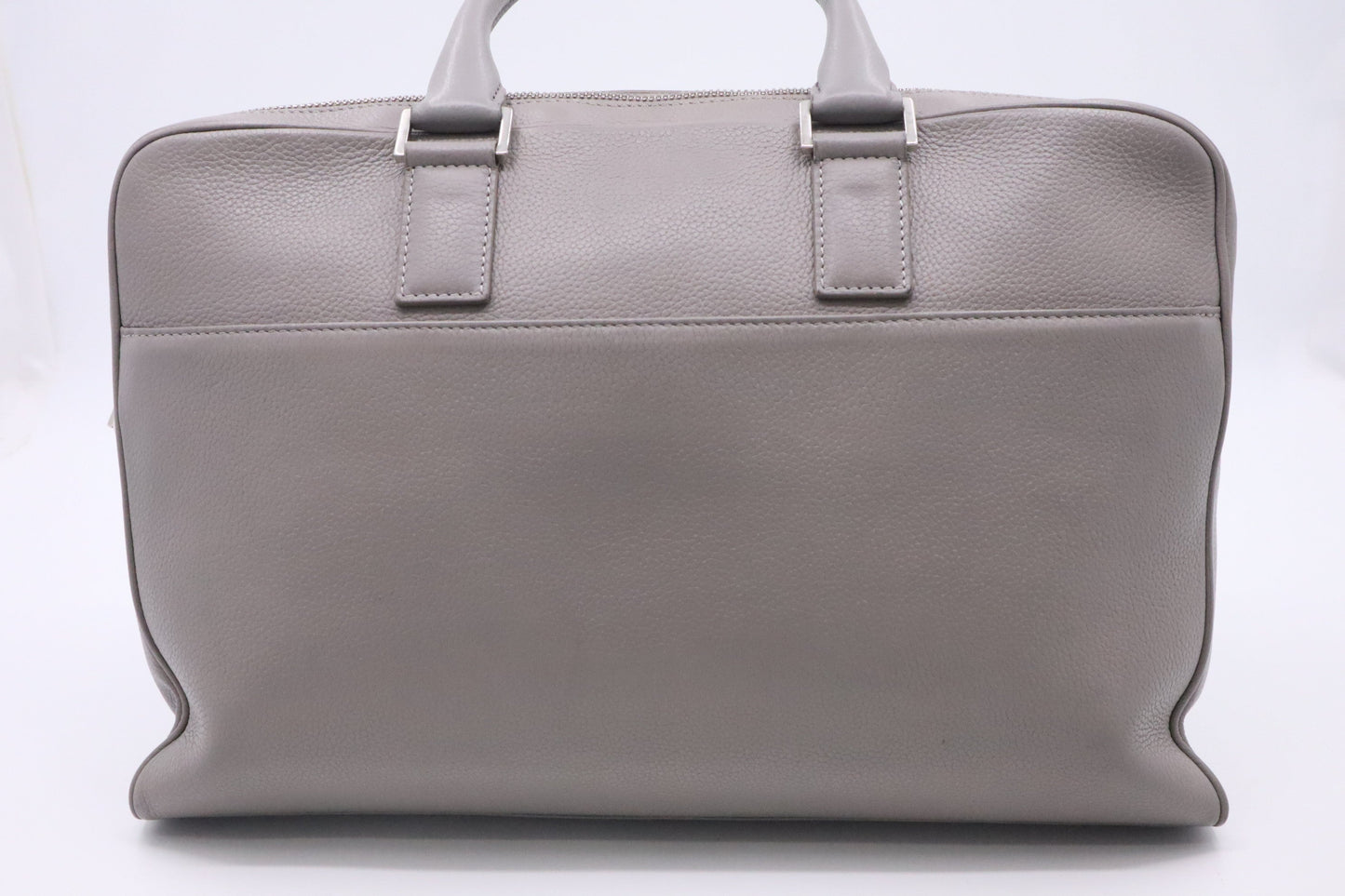 Dior Atelier Business Bag in Grey Leather