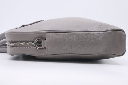 Dior Atelier Business Bag in Grey Leather