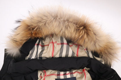 Burberry Black Down Coat