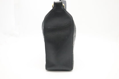 Chanel Chocobar Shoulder Bag in Black Leather