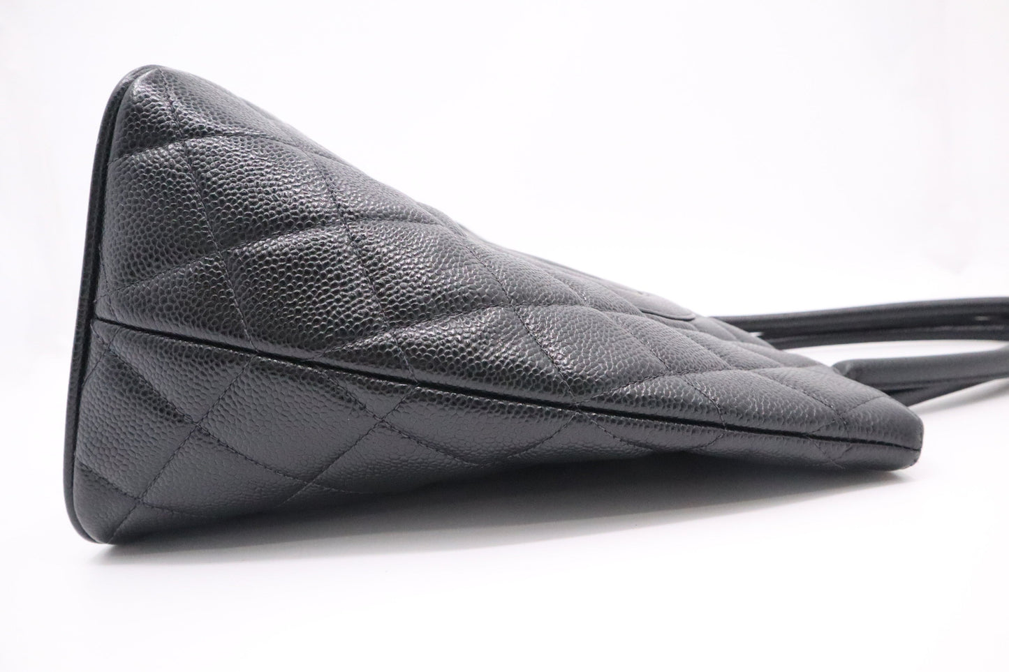 Chanel Medallion Tote in Black Caviar Leather