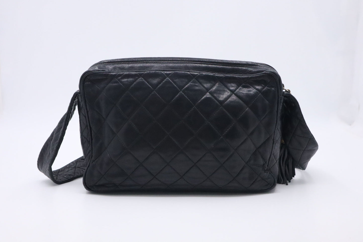 Chanel Camera Bag in Black Leather