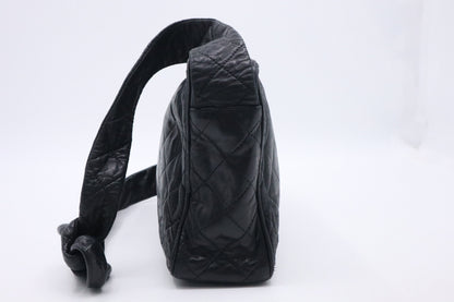 Chanel Camera Bag in Black Leather