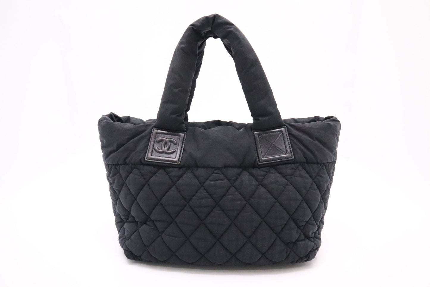 Chanel Cocoon Handbag in Black Nylon