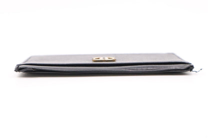Chanel Card Case in Black Leather