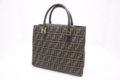 Fendi Handbag in Zucca Canvas