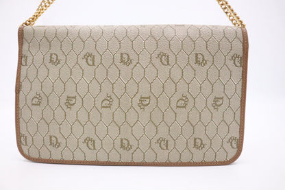 Dior Shoulder Bag in Honeycomb Canvas