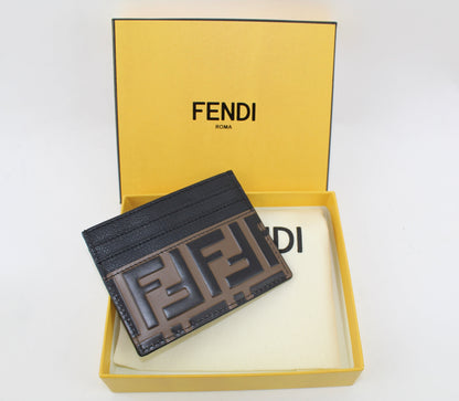 FENDI FF LOGO CARD HOLDER