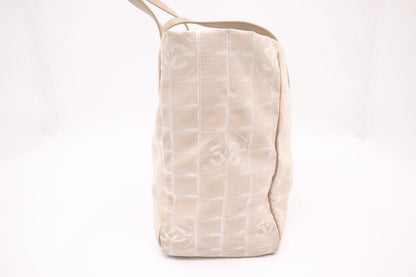 Chanel Tote Bag in Beige New Travel Line Canvas