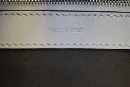 FENDI White Leather Runway Tote Bag - Sale