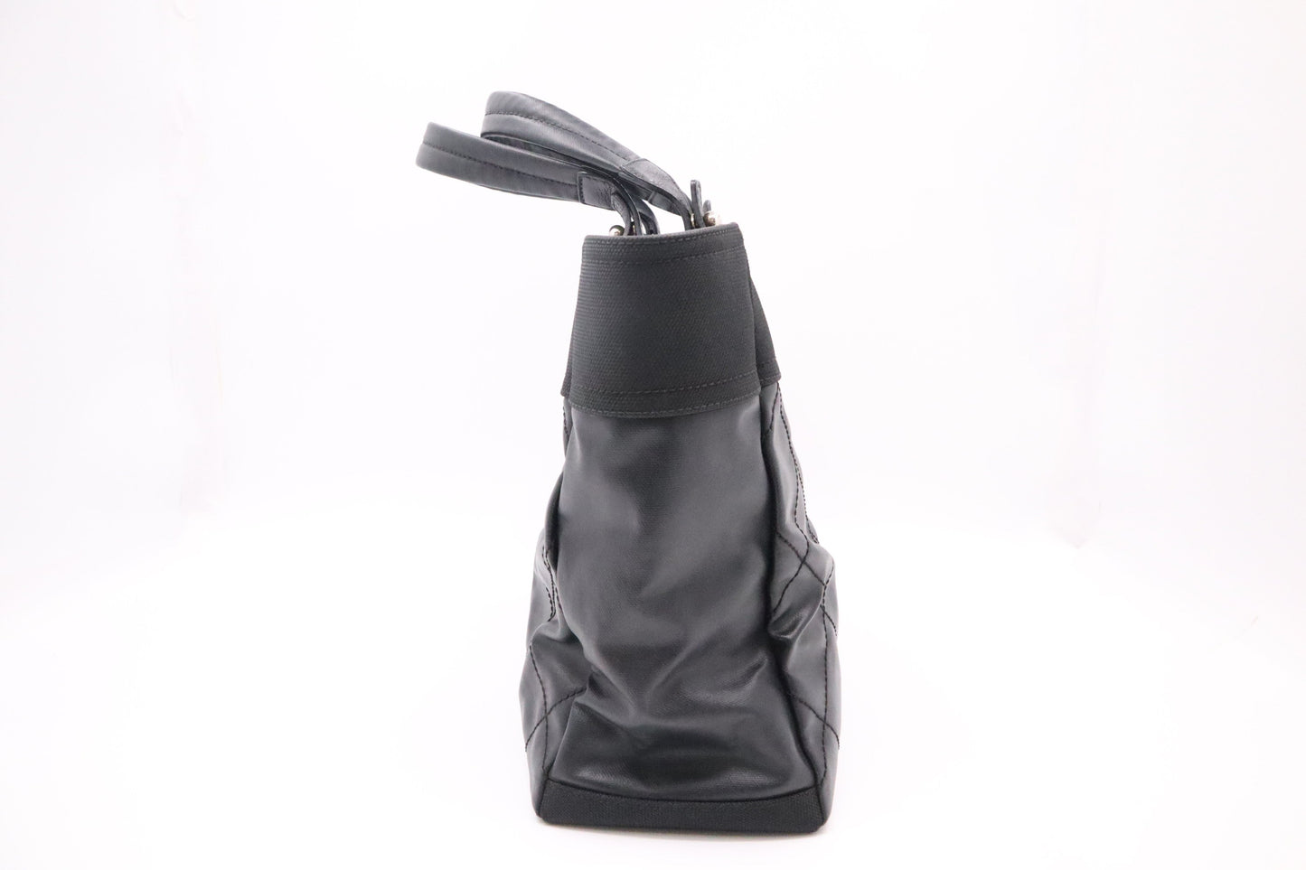 Chanel Paris Biarritz Tote Bag in Black MattelassÃ© Leather