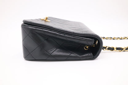 Chanel Full Flap in Black MattelassÃ© Leather
