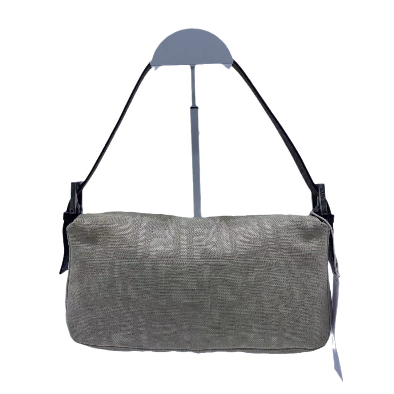 Fendi Baguette Beige Zucca Print Shoulder bag