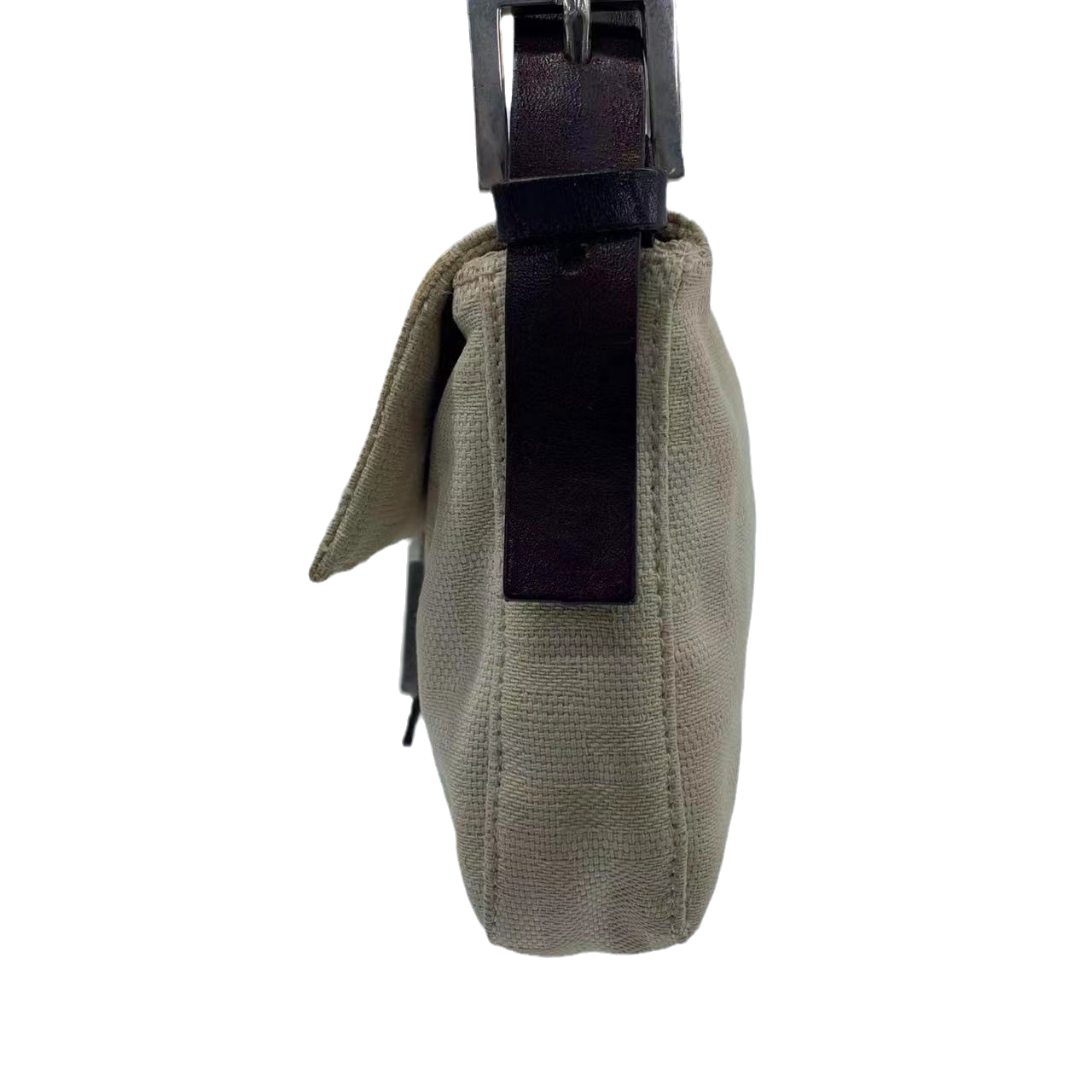 Fendi Baguette Beige Zucca Print Shoulder bag