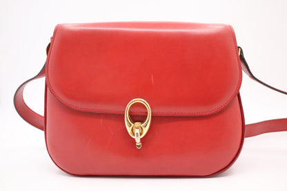 Celine Crossbody in Red Leather