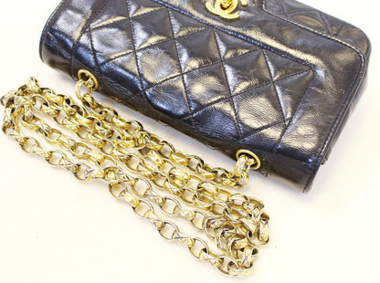 CHANEL Mini Diana Flap Crossbody Bag with Gold Hardware