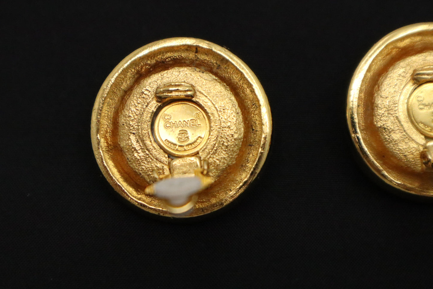 Chanel Clip-On Pearl Earrings