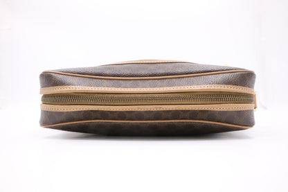 Celine Crossbody Bag in Brown Macadam Canvas