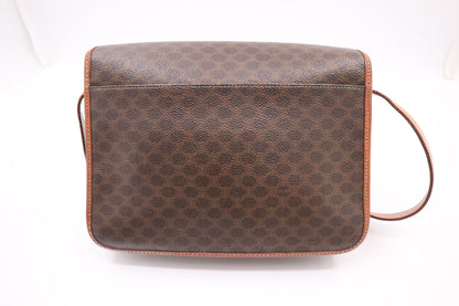 Celine Crossbody Bag in Brown Macadam Canvas