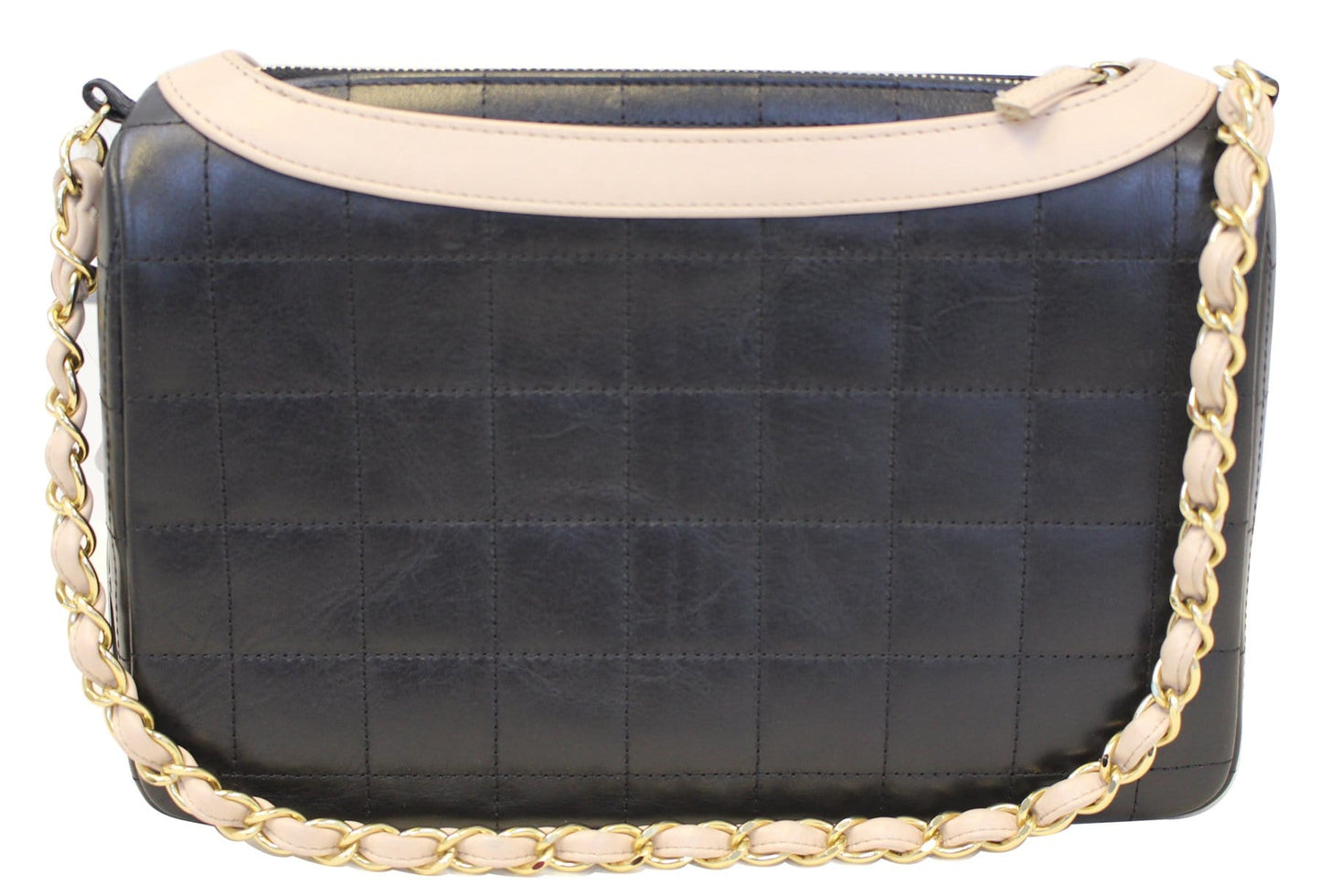 Pre Loved Chanel Jacket Motif Chain Shoulder Bag