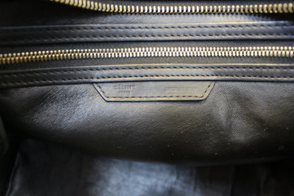 CELINE Medium Phantom Luggage Calfskin Leather Tote Bag Black