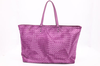 Bottega Veneta Tote in Purple Nylon