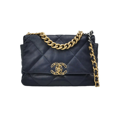 Chanel 19 Bag Small Navy Crossbody Bag