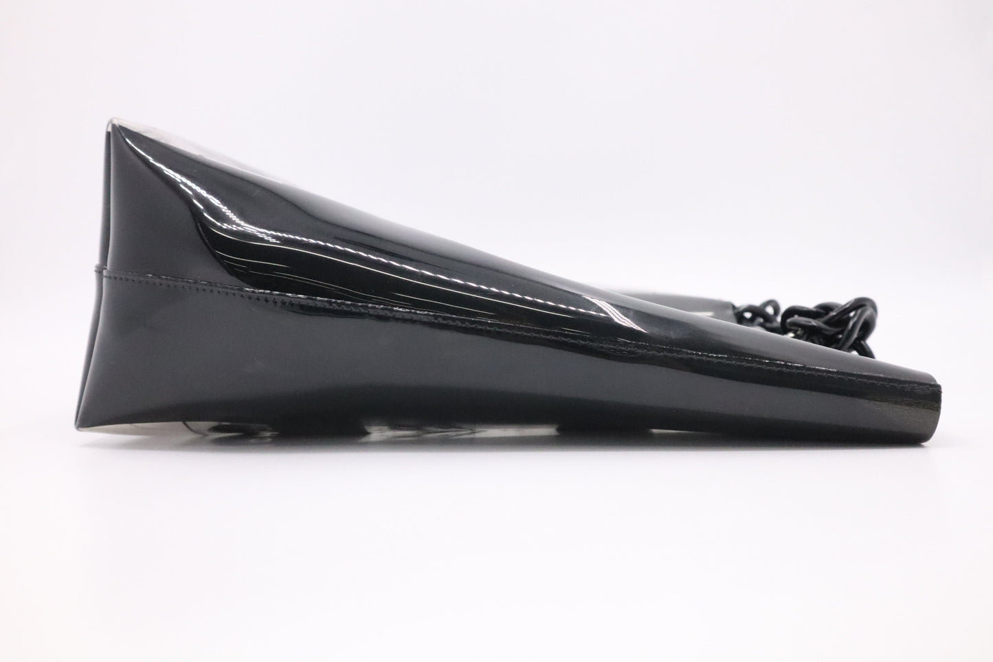 Chanel Window Tote in Black & Clear Vinyl