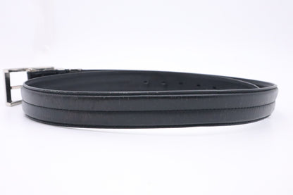 Burberry Belt in Black Leather