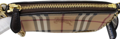 BURBERRY Nova Check Haymarket Clara Wristlet