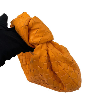 Bottega Veneta Teen Jodie Small Orange Leather