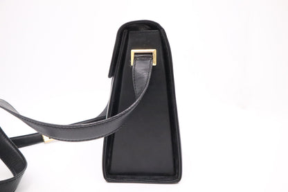 Dior Shoulder Bag in Black Leather