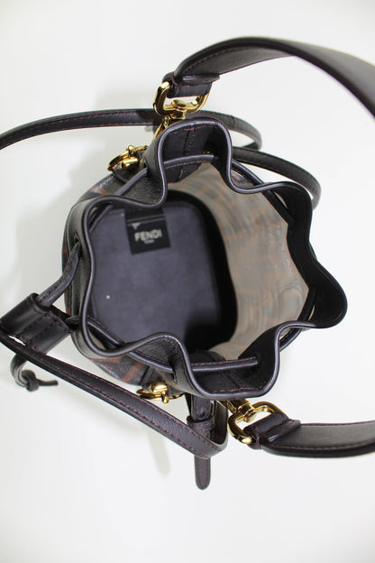 FENDI MINI MON TRESOR BUCKET BAG