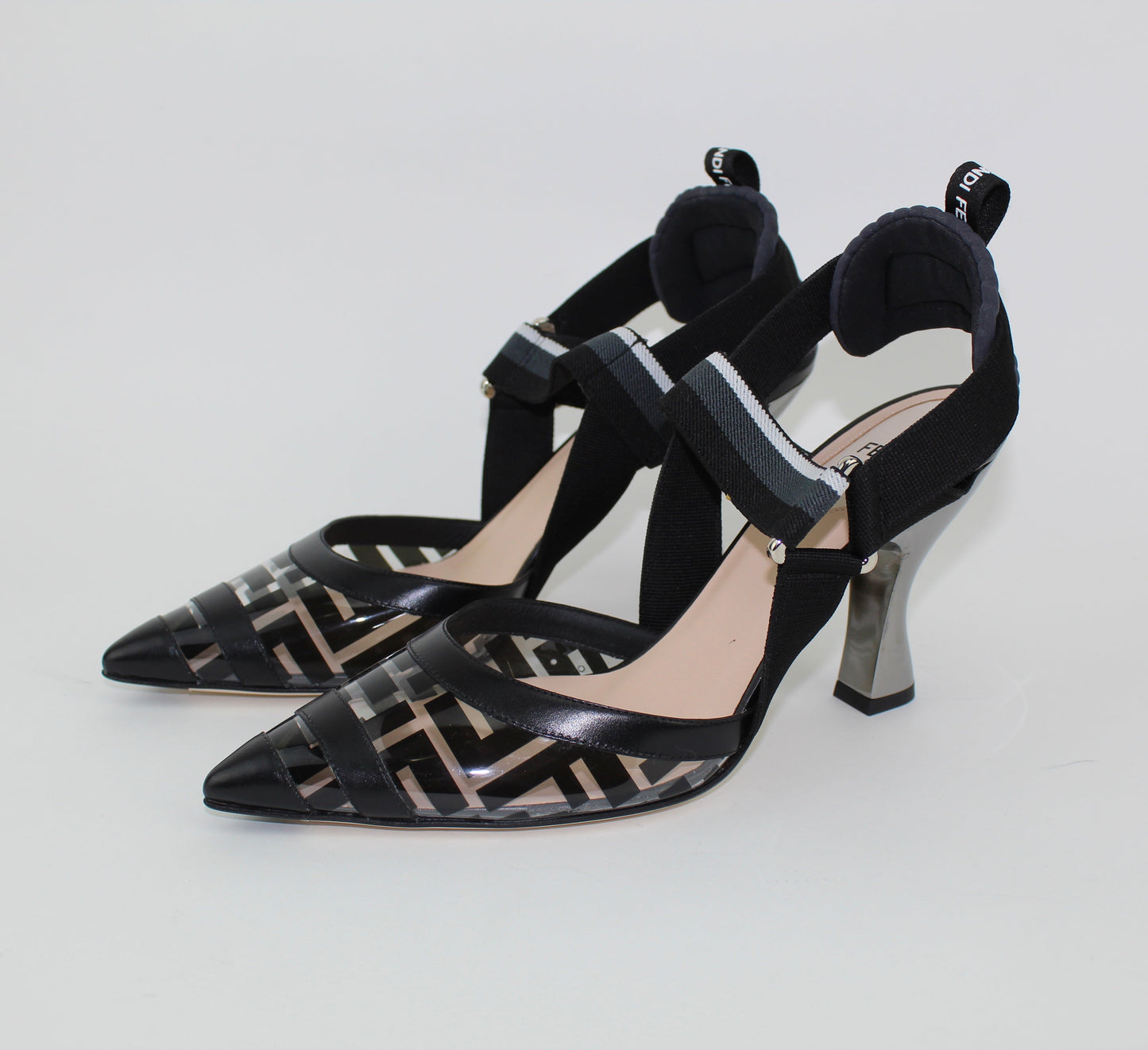 FENDI COLIBRÌ SLINGBACK PUMPS