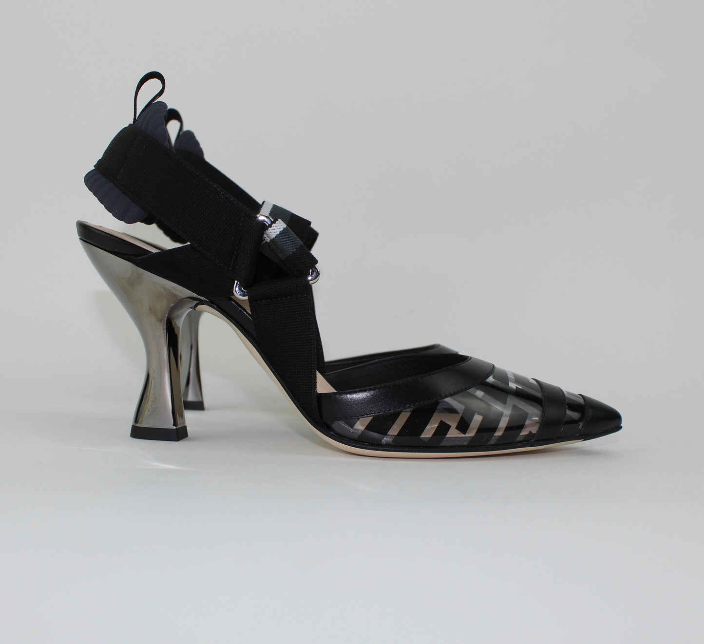 FENDI COLIBRÌ SLINGBACK PUMPS