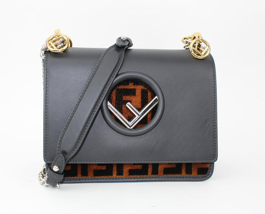 FENDI KAN I F SMALL SHOULDER BAG