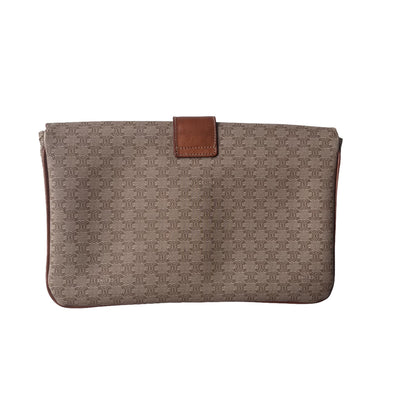 Celine Envelope Clutch bag in Brown Monogram